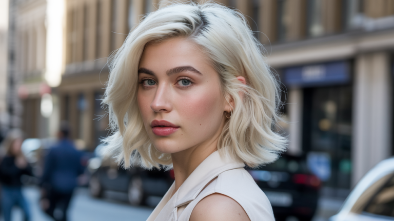 24 Blonde Bobs with Bangs for Every Face