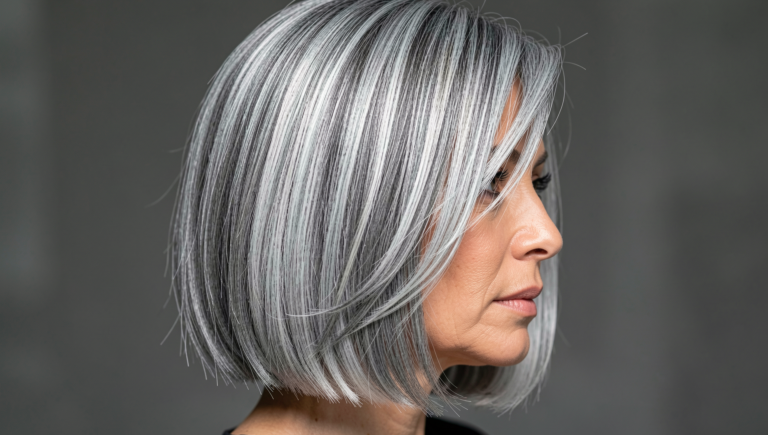 23 Gray Bob Hairstyles Over 50 That Look So Chic Now