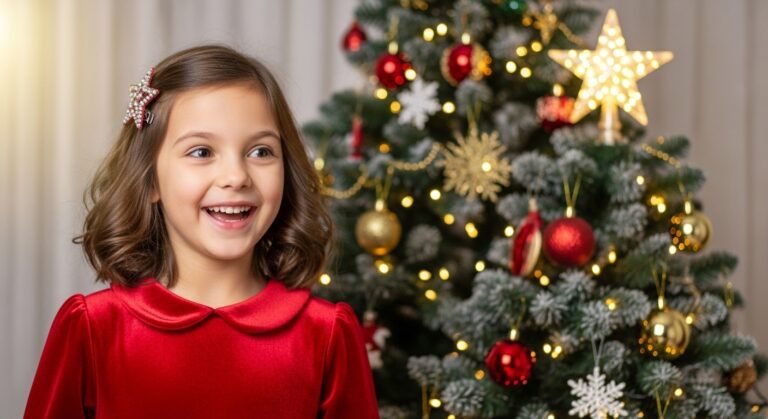 22 Adorable Christmas Styles for Girls