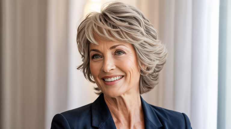 24 Hairstyles Over 60 for Fine Hair That Add Volume
